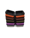 Boite de rangement coquée couleur violette 