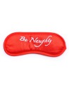Kit coquin 4 pièces : Menottes, 2 plumes et masque rouge 