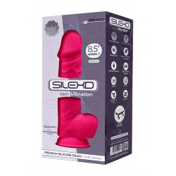 sexy Vibromasseur double densité rose 21,5 cm - SiledD