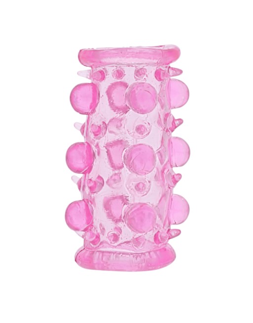 Gaine Pénienne Picots Rose  1 dosette lubrifiant — Pocket Pleasure