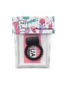 Cockring Vibrant Perlé Noir  1 dosette de lubrifiant — Pocket Pleasure