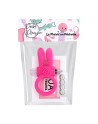 Anneau Vibrant Rabbit Rose Silicone  1 dosette de lubrifiant — Pocket Pleasure