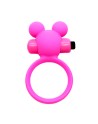 Anneau Vibrant Ourson Rose  1 dosette de lubrifiant — Pocket Pleasure