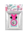 Anneau Vibrant Ourson Rose  1 dosette de lubrifiant — Pocket Pleasure