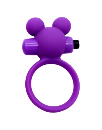 Anneau Vibrant Ourson Violet  1 dosette de lubrifiant — Pocket Pleasure