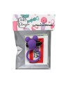 Anneau Vibrant Ourson Violet  1 dosette de lubrifiant — Pocket Pleasure