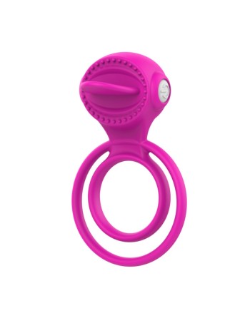 Anneau vibrant 1 seul mode de vibration très extensible rose Pocket Pleasure  1 dosette de lubrifiant