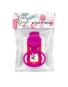 Anneau vibrant 1 seul mode de vibration très extensible rose Pocket Pleasure  1 dosette de lubrifiant