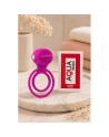 Anneau vibrant 1 seul mode de vibration très extensible rose Pocket Pleasure  1 dosette de lubrifiant