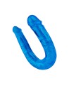Double Dong Flexible Bleu Pocket Pleasure  1 dosette de lubrifiant