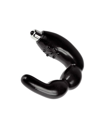 Stimulateur de Prostate Vibrant Noir  1 dosette lubrifiant — Pocket Pleasure