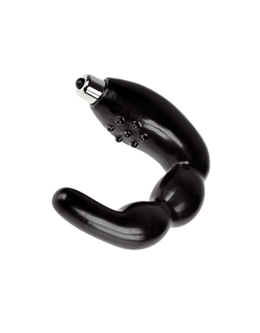 Stimulateur de Prostate Vibrant Noir  1 dosette lubrifiant — Pocket Pleasure