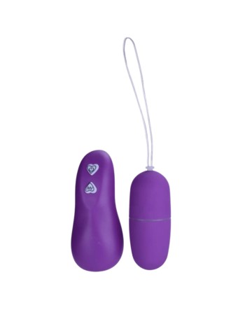 Œuf Vibrant Télécommandé 7 Vitesses Violet  1 dosette de lubrifiant — Pocket Pleasure