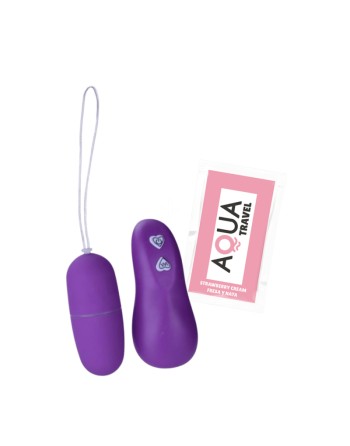 Œuf Vibrant Télécommandé 7 Vitesses Violet  1 dosette de lubrifiant — Pocket Pleasure