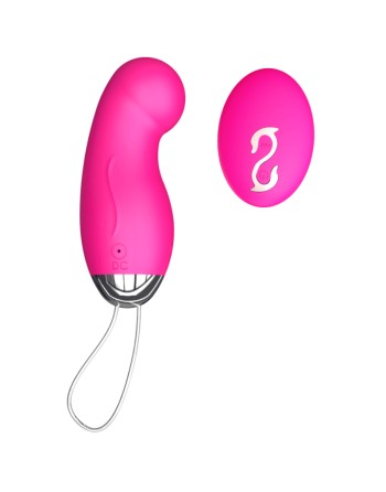 Œuf Vibrant Télécommandé 10 Modes Rose  1 dosette de lubrifiant — Pocket Pleasure