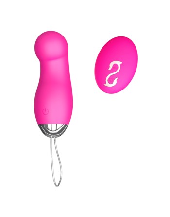 Œuf Vibrant Télécommandé 10 Modes Rose  1 dosette de lubrifiant — Pocket Pleasure
