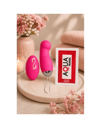 Œuf Vibrant Télécommandé 10 Modes Rose  1 dosette de lubrifiant — Pocket Pleasure