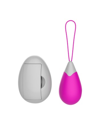 Œuf Vibrant Télécommandé 10 Modes Fuchsia  1 dosette de lubrifiant — Pocket Pleasure