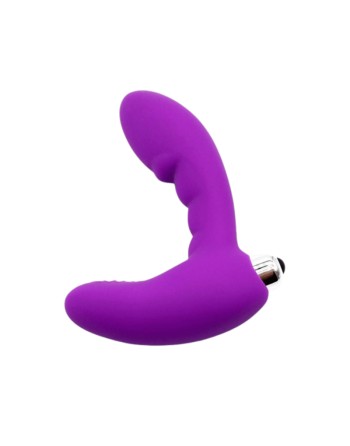 Vibromasseur anal violet stimulateur de prostate Pocket Pleasure  1 dosette lubrifiant