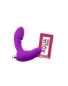 Vibromasseur anal violet stimulateur de prostate Pocket Pleasure  1 dosette lubrifiant