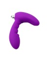 Vibromasseur anal violet stimulateur de prostate Pocket Pleasure  1 dosette lubrifiant