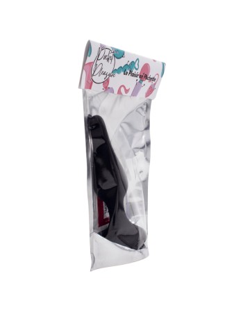 Plug Anal Noir en Silicone M avec Ventouse Taille M 11,3 cm Pocket Pleasure  1 dosette de lubrifiant