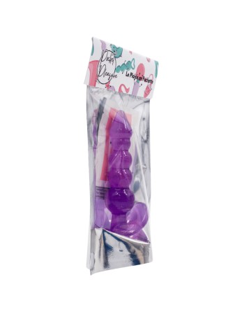 Plug Anal Jelly 5 Boules Pocket Pleasure  1 dosette lubrifiant