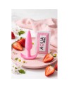 Plug anal rose souple base évasée Pocket Pleasure  1 dosette lubrifiant