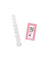 Chapelet Anal en Verre Transparent  1 dosette de lubrifiant — Pocket Pleasure