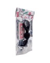 Chapelet anal 3 boules noir silicone 15 cm Pocket Pleasure  1 dosette lubrifiant