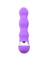 Mini Vibromasseur violet ondulés Pocket Pleasure  1 dosette de lubrifiant