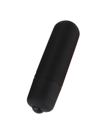 Mini Vibromasseur Bullet Noir  1 dosette lubrifiant — Pocket Pleasure