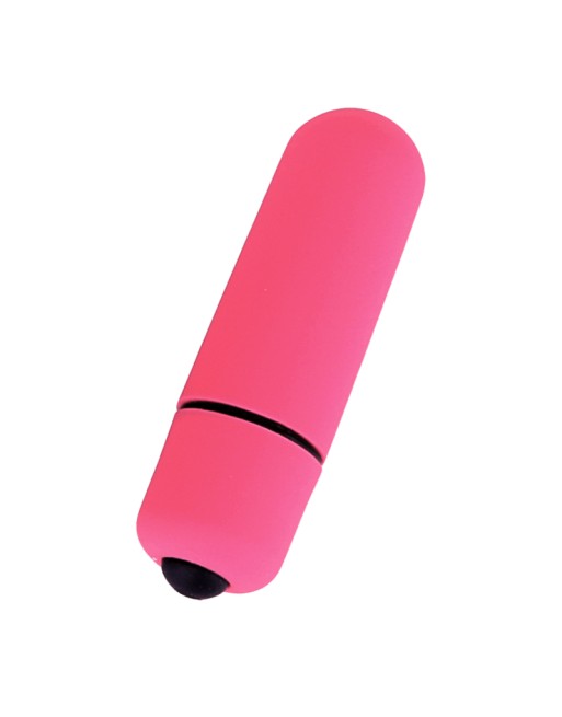 Mini Vibromasseur Bullet Rose  1 dosette lubrifiant — Pocket Pleasure