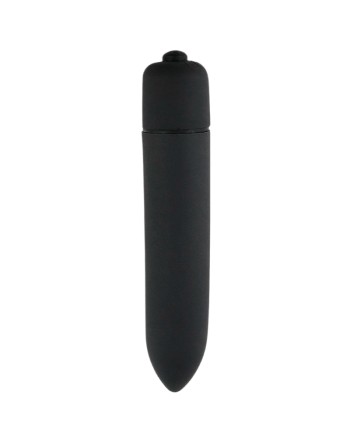 Mini Vibromasseur Bullet Noir 10 Vitesses  1 dosette de lubrifiant — Pocket Pleasure