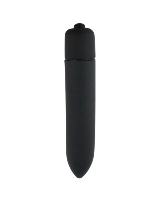 Mini Vibromasseur Bullet Noir 10 Vitesses  1 dosette de lubrifiant — Pocket Pleasure