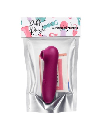 Stimulateur Clitoridien Sans Contact Violet  1 dosette de lubrifiant — Pocket Pleasure