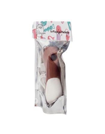 Stimulateur de clitoris Teddy Bear Pocket Pleasure  1 dosette de lubrifiant