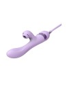 Vibro Rabbit 3 en 1 Purple Sucker - DIK