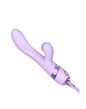 Vibro Rabbit 3 en 1 Purple Sucker - DIK