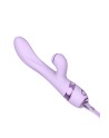 Vibro Rabbit 3 en 1 Purple Sucker - DIK