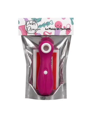 Stimulateur Clitoridien à Succion Rose  1 dosette lubrifiant — Pocket Pleasure