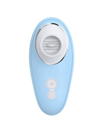 Stimulateur Clitoridien à Langue Bleu  1 dosette de lubrifiant — Pocket Pleasure