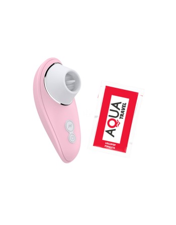 Stimulateur Clitoridien à Langue Rose  1 dosette de lubrifiant — Pocket Pleasure