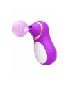 Stimulateur Clitoridien Pingouin à Langue Fuchsia  1 dosette de lubrifiant — Pocket Pleasure