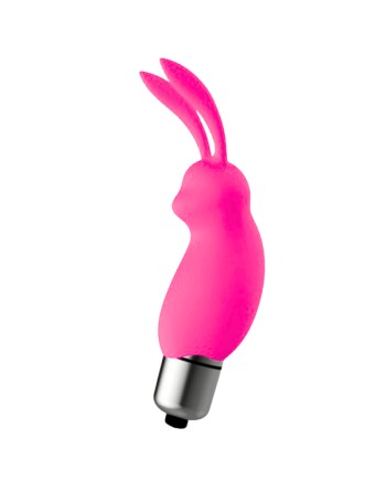 Mini Stimulateur Clitoridien Lapin Rose  1 dosette lubrifiant — Pocket Pleasure