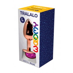 sexy Plug bijou Tralalo rose L - Wooomy