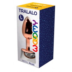 sexy Plug bijou Tralalo transparent L - Wooomy