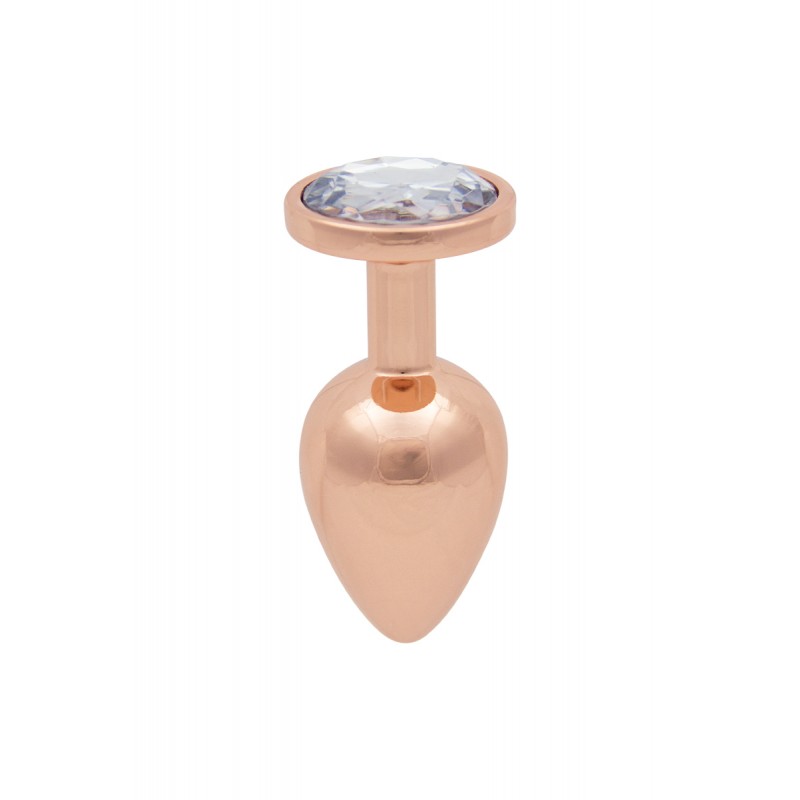 Plug bijou rose gold L