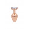 Plug bijou rose gold M