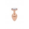 Plug bijou rose gold S